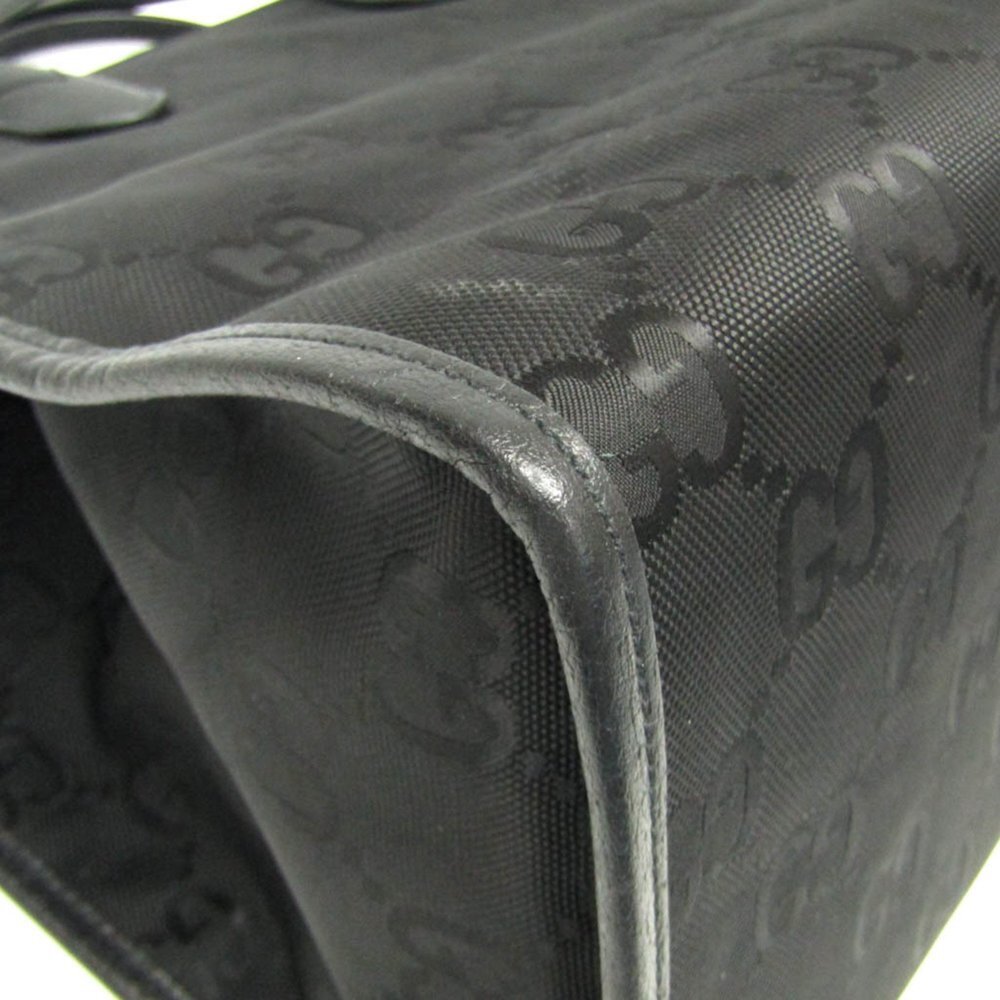GUCCI Authentic Black Leather Shoulder Bag - Picture 4 of 13